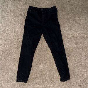 Ann Taylor Skinny Style, Curvy Fit Black Jeans